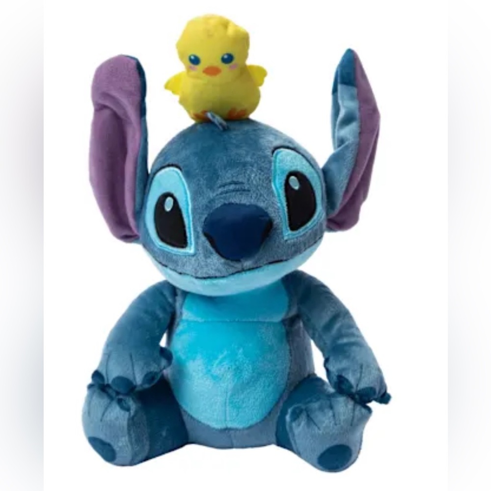NEW!! Disney’s Stitch With Baby Chick Plush-(NWT)